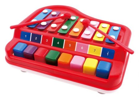 Xylofon piano 2v1 24cm