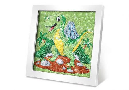Kreativní set obraz s kamínky dino