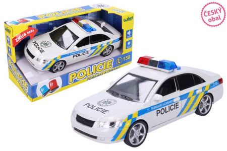 Auto policie 24cm se zvukem a světlem