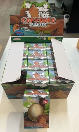 Vejce rostoucí kapybara 6,5 cm