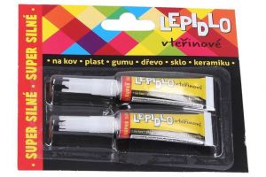 Lepidlo Glue vteřinové 2x2 g