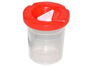 Kelímek na vodu výtvarný, mix barev