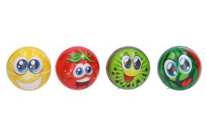 Míček 10 cm, 4 ast