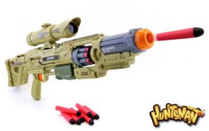 Puška Big Boomer Huntsman 77cm + 16nábojů