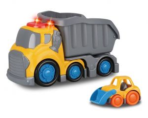 Kiddy Auto sklápěcí s efekty 19,5 cm buldozer 8 cm