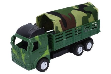 Auto vojenské s korbou 28cm