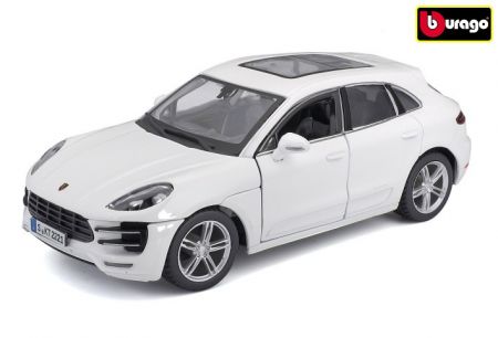 Bburago 1:24 Plus Porsche Macan White
