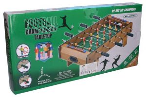 Fotbal stolní dřevěný 60,5x30,5x18,5 cm