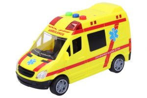 Auto ambulance 14,5cm se zvukem a světlem