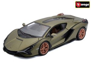 Bburago 1:24 Plus Lamorghini Sian FKP37 - Green