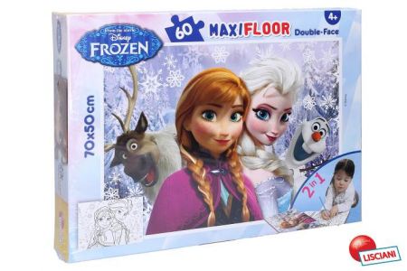 Frozen Puzzle Maxi 60 Elsa a Anna 70x50 cm 2v1