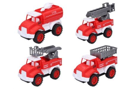 Auta hasičská 4 ks 10,5 cm
