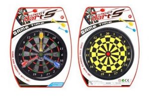 Terč oboustranný magnetický se 3 šipkami