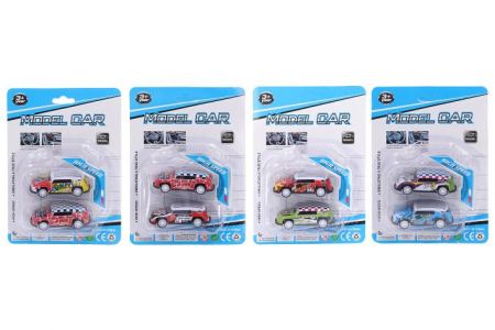 Auta 2 ks 6,5 cm