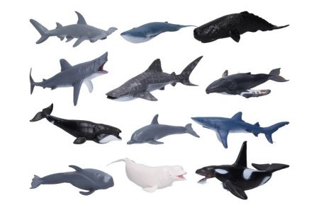 Zvířátka figurky mořský svět 20 cm