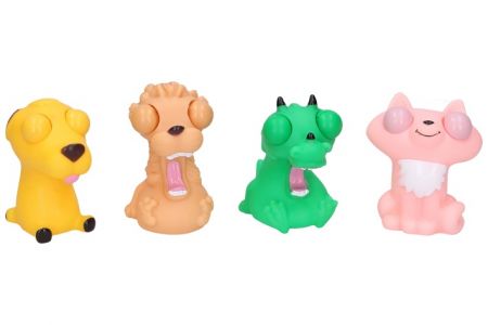 Mačkací zvířátko kulící oči 8 cm