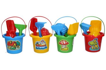 Sada na písek malá kyblík 10x11 cm