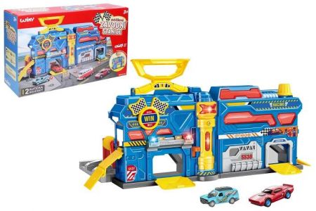 Závodní stanice přenosná 55x20x25 cm - český obal