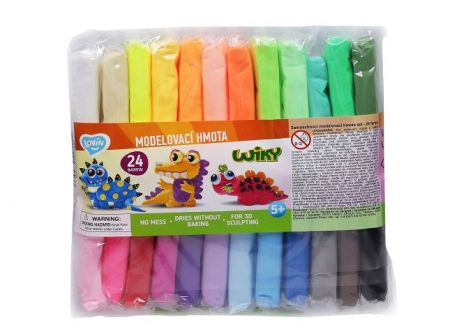Modelovací hmota lehká 24 barev