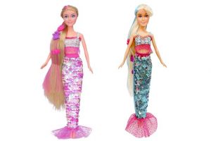 Panenka mořská panna s doplňky 29cm