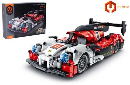 Stavebnice auto závodní 25 cm