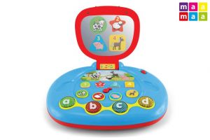 Dětský počítač 20x16 cm - mluví česky, český obal