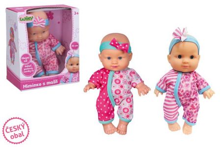 Miminko s mašlí 22cm