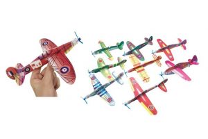 Házecí letadla 2 ks 17x17x3,5 cm