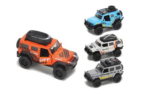 Auto terénní kovové 12 cm