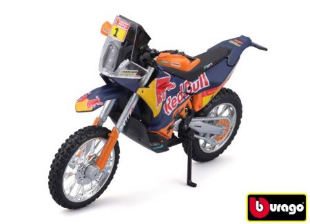 Bburago 1:18 Cycle Red Bull KTM Rally Dakar 2019