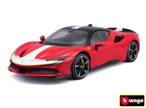 Bburago 1:18 Ferrari Signature Series SF90 Stradale Assetto Fiorano Red
