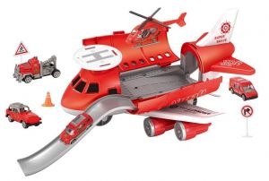 Letadlová stanice hasičská 30x29x14 cm