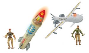 The Corps Vojenský set s figurkou a efekty