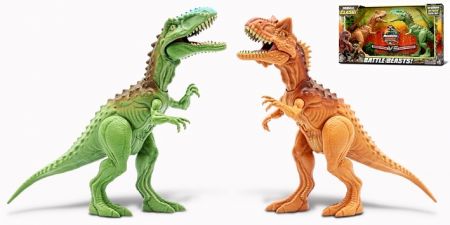 Primal Clash! Dino bitva set Carnotaurus VS Gigantosaurus 21 cm