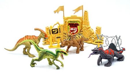 Primal Clash! Bitva dinosaurů 17 cm set