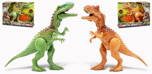 Primal Clash! Bitevní dinosaurus 21 cm