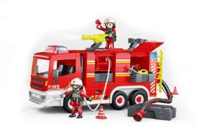 Hasičské auto stavebnice 31cm