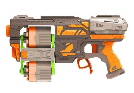 Puška se 14 pěnovými náboji 33,5 cm