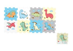 Puzzle pěnové dinosauři 8ks