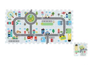 Puzzle pěnové silnice 8ks