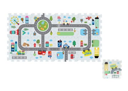 Puzzle pěnové silnice 8ks