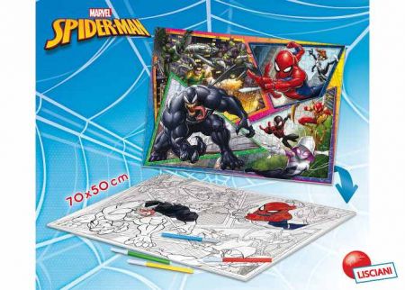 Spider-man Puzzle MAXI-FLOOR oboustranné 70x50 cm 150 dílků