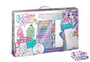 Nebulous Stars Návrhářská podsvícená tabulka 14x25 cm