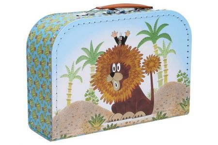 Krtek dětský kufr Krtek a lev 25cm