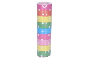 Párty serpentíny TEČKY 4 m