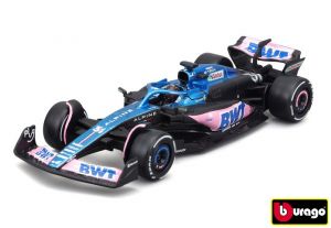 Bburago 1:43 RACE Formula F1 - BWT Alpine F1 Team A523 (2023) #31 (Esteban Ocon)