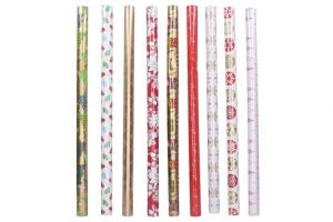 Balící papír 0,7x2 m Vánoce mix 1