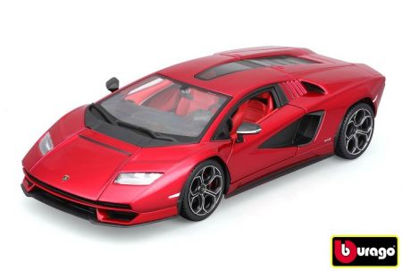 Bburago 1:24 Plus - Lamborghini Countach LPI 800-4 - Red