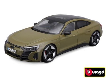 Bburago 1:18 Plus - 2022 Audi RS e-tron GT - Tactical Green
