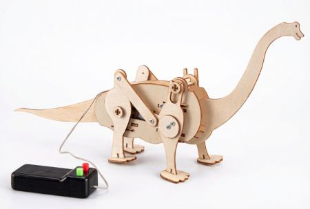 Stavebnice dinosaurus na kabel